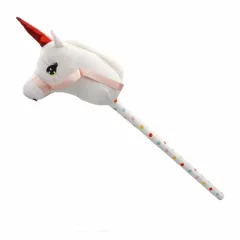 Unicorn Peluş Sopalı At