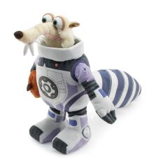 Astronot Scrat Fındıklı Peluş Figür 30 cm